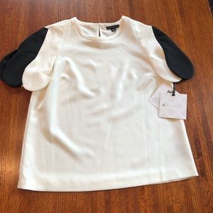 Victoria Beckham for Target Black & White Blouse